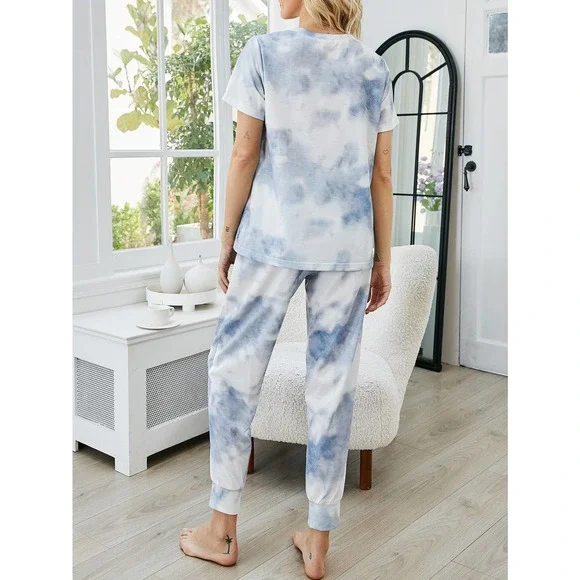 2 piece set: Round Neck Tee for & jogger Pants black - Picture 5 of 11